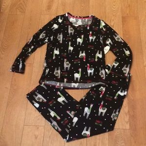 Llama Christmas PJs